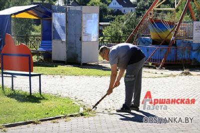 Абяцалі рэканструкцыю, але абмежаваліся суботнікам