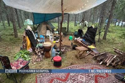 Удзельнікаў злёту "Беларуская вясёлка" ў Расонскім раёне затрымлівалі 133 міліцыянты з розных падраздзяленняў