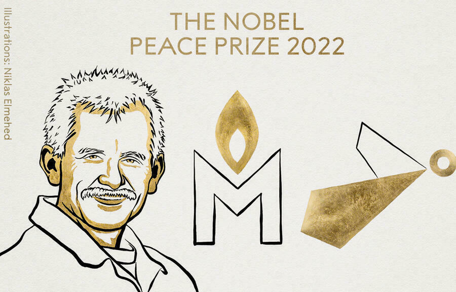 IГлядзім анлайн-трансляцыю ўручэння Нобелеўскай прэміі міру разам!