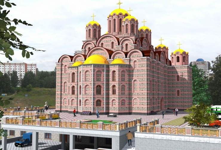 IПачаліся зямельныя працы на месцы, дзе ў Віцебску збіраюцца пабудаваць Сафійскі сабор