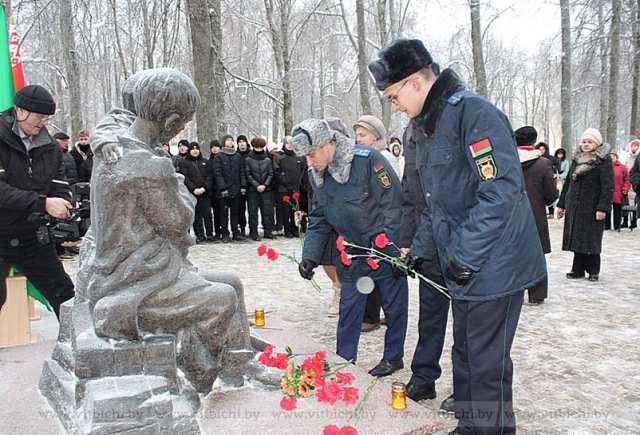 IУ Віцебску ўшанаванне памяці ахвяр Халакосту сумясцілі з адзначэннем угодкаў зняцця ленінградскай блакады